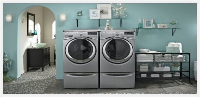 Washer and dryer appliances